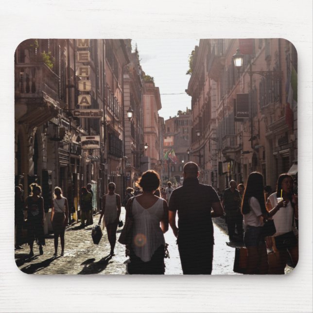 Naples Buildings Mouse Mat (Front)