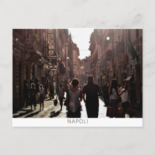 Naples Buildings (Napoli) Invitation Postcard