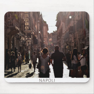 Naples Buildings (Napoli) Mouse Mat