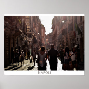 Naples Buildings (Napoli) Poster