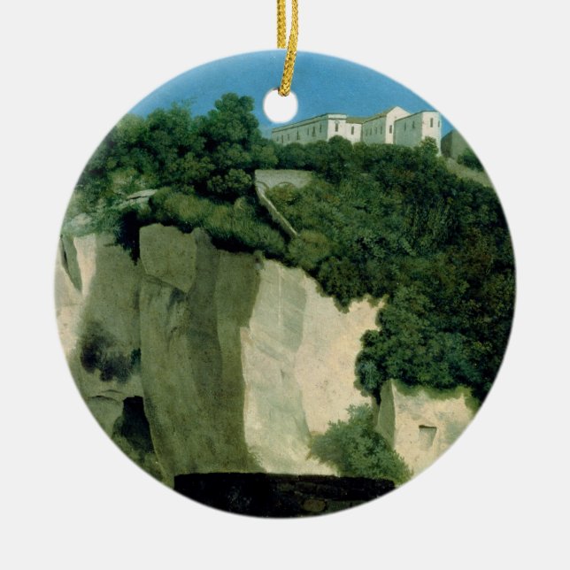 Naples Ceramic Tree Decoration (Front)