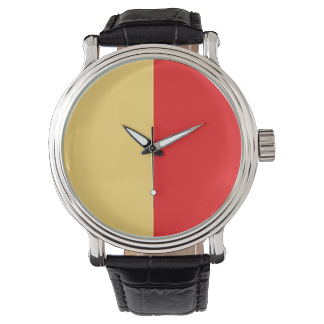Naples city flag italy symbol napoli watch (Front)