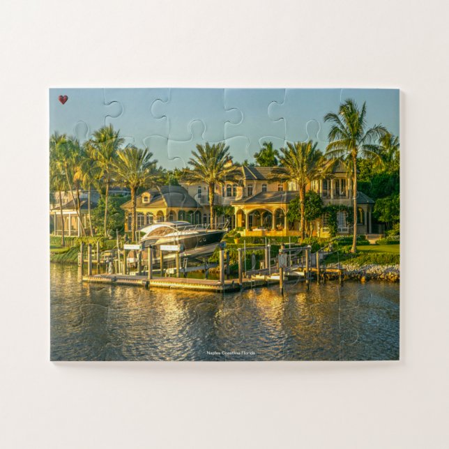 Naples Coastline Florida. Jigsaw Puzzle (Horizontal)