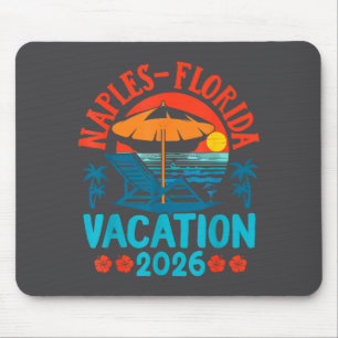 Naples Florida 2026 Family Vacation Beach Summer V Mouse Mat