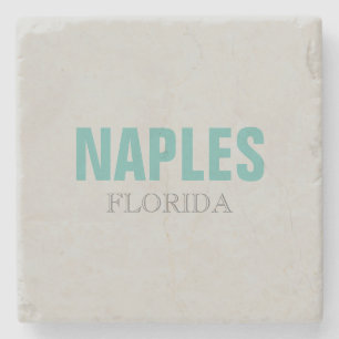 Naples Florida Beach Style Stone Coaster