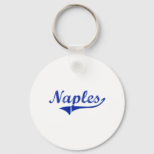 Naples Florida Classic Design Key Ring