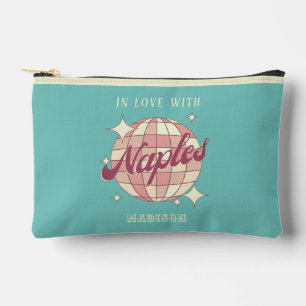Naples Florida italy Retro Vintage Accessory Pouch