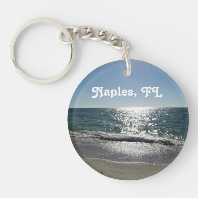 Naples, Florida Key Ring (Front)