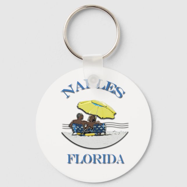 Naples Florida Keychain (Front)