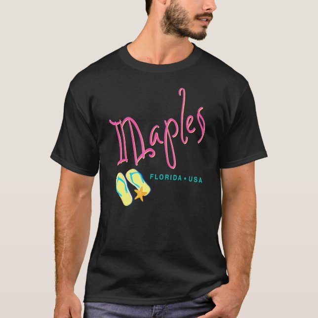 Naples Florida Souvenir T-Shirt (Front)