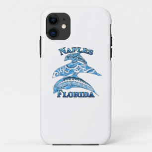 Naples Florida Vacation Tribal Dolphins iPhone 11 Case