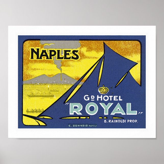 Naples Grand Royal Hotel Poster (Front)