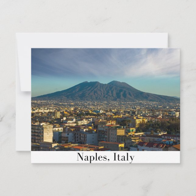 Naples, Italy Invitation (Front)