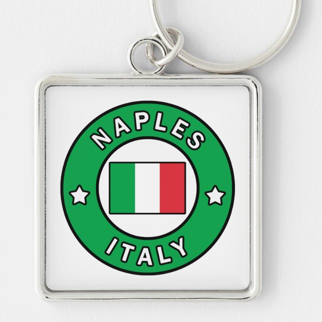 Naples Italy Key Ring (Front)