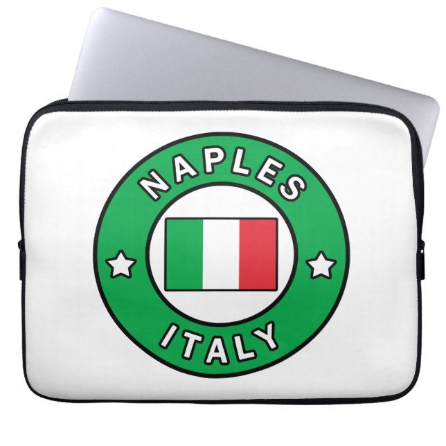 Naples Italy Laptop Sleeve (Front)