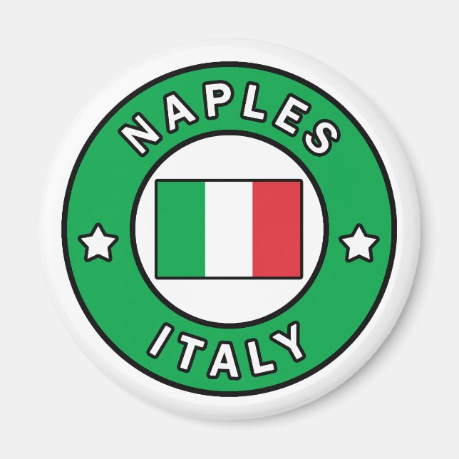 Naples Italy Magnet (Front)