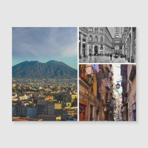 Naples Italy Magnetic Card