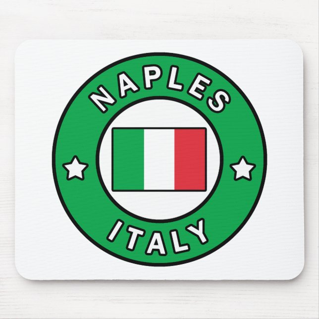 Naples Italy Mouse Mat (Front)