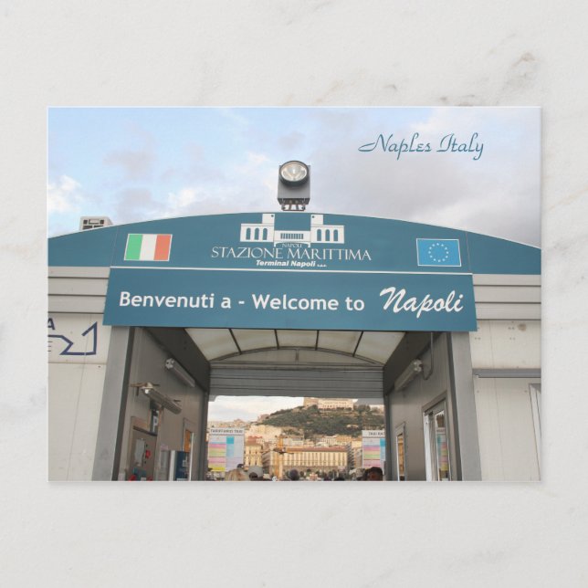 Naples, Italy, Napoli, Photography, postcard (Front)