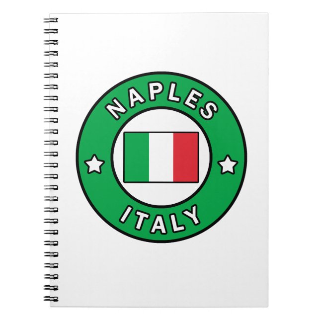 Naples Italy Notebook (Front)