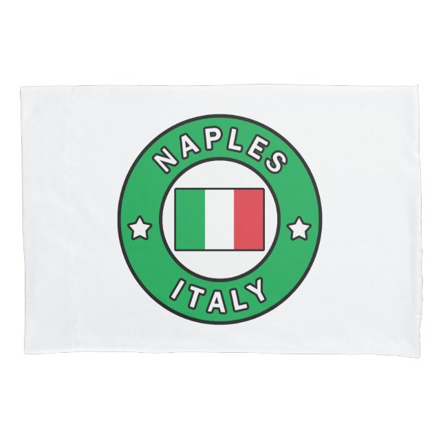 Naples Italy Pillowcase (Front)