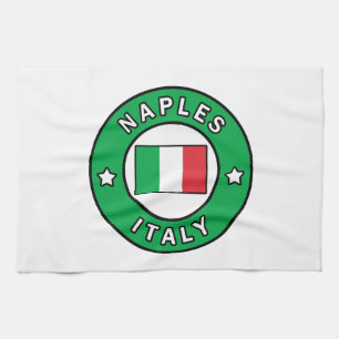 Naples Italy Tea Towel