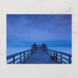 Naples Pier, dawn Postcard