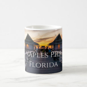 Naples Pier Florida Beach Ocean Novelty Coffee Mug