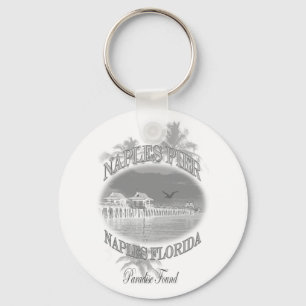 Naples Pier Keychain