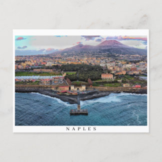 Naples Skyline Postcard