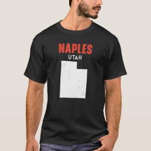 Naples Utah USA State America Travel Utahan T-Shirt