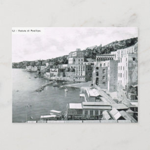 Naples, Veduta di Posillipo 1908 Postcard