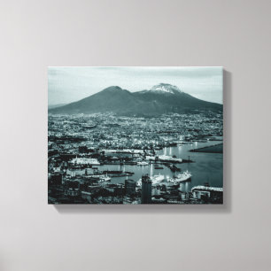 Naples Vesuvius Canvas Print