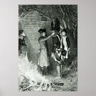 Napoleon and Coignet Poster