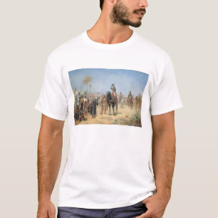 Napoleon Arriving at an Egyptian Oasis (oil on can T-Shirt