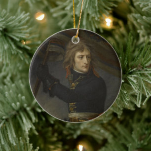 Napoleon at Arcole Ceramic Tree Decoration