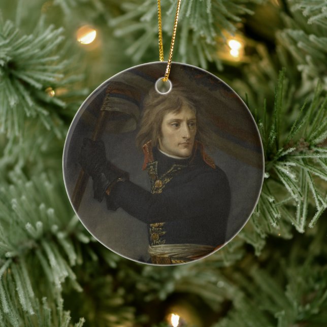 Napoleon at Arcole Ceramic Tree Decoration (Tree)