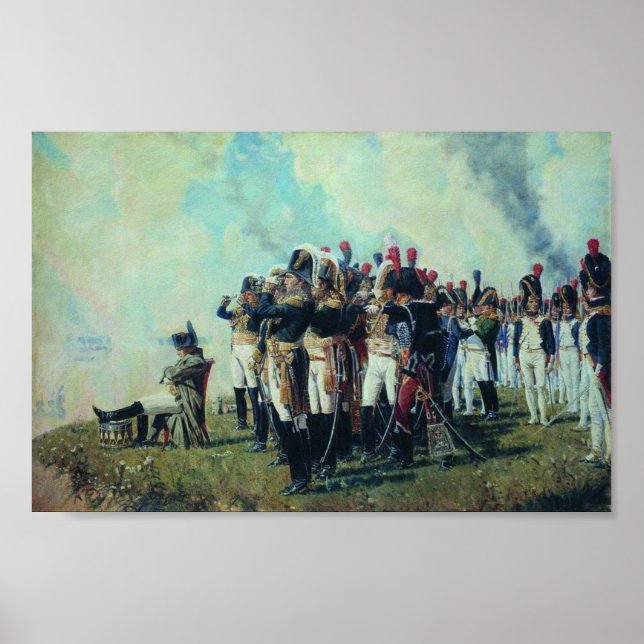 Napoleon at Borodino Poster (Front)