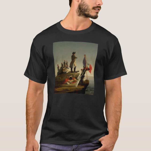 Napoleon Awaiting the brig Inconstant T-Shirt (Front)