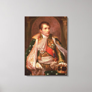 Napoleon Bonaparte (1769-1821), as King of Italy, Canvas Print