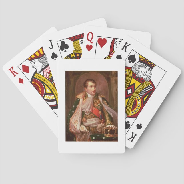 Napoleon Bonaparte (1769-1821), as King of Italy, Playing Cards (Back)