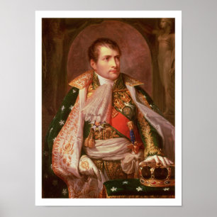 Napoleon Bonaparte (1769-1821), as King of Italy, Poster