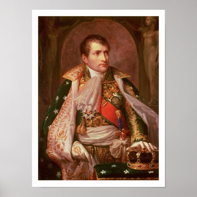 Napoleon Bonaparte (1769-1821), as King of Italy, Poster (Front)