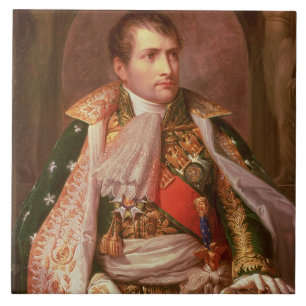 Napoleon Bonaparte (1769-1821), as King of Italy, Tile