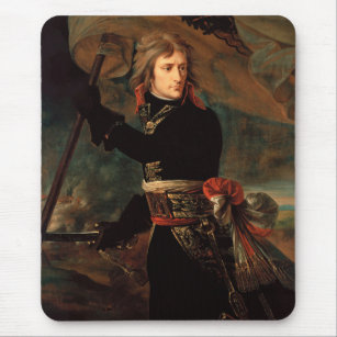 Napoleon Bonaparte at Bridge in Battle of Arcole Mouse Mat