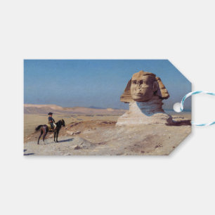 Napoleon Bonaparte Before the Sphinx (by Gérôme) Gift Tags