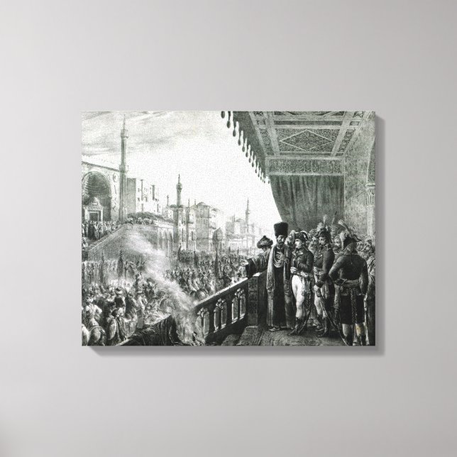 Napoleon Bonaparte Canvas Print (Front)