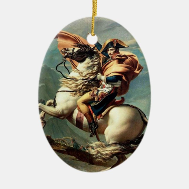 Napoleon Bonaparte Ceramic Tree Decoration (Front)
