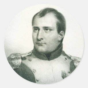 Napoleon Bonaparte Classic Round Sticker