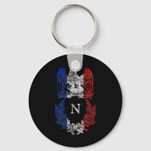 Napoleon Bonaparte Eagle French Flag Napoleonic Wa Key Ring